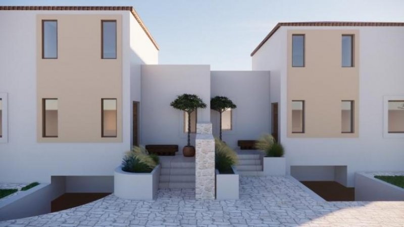 Roussospiti Kreta, Roussospiti: Neubau-Projekt! Villa mit Meerblick, privatem Garten und absoluter Privatsphäre zu verkaufen Haus kaufen